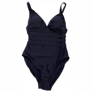 NWT Primark One Piece Swimsuit Navy Blue UK 6 US 2 Small